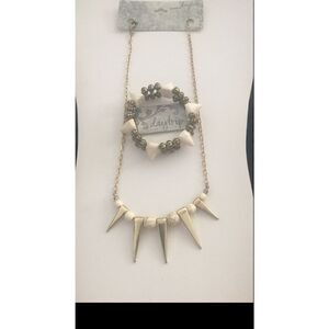 Daytrip Beads & Spikes Necklace/Bracelet